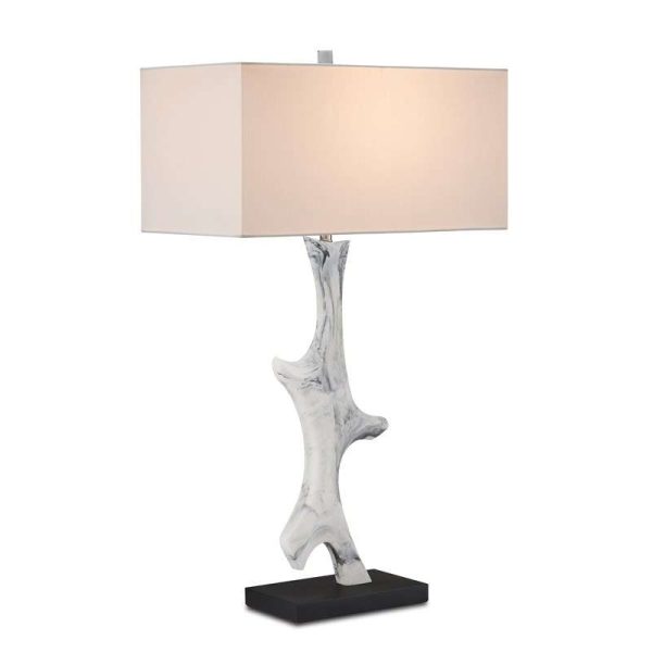 Devant White Table Lamp