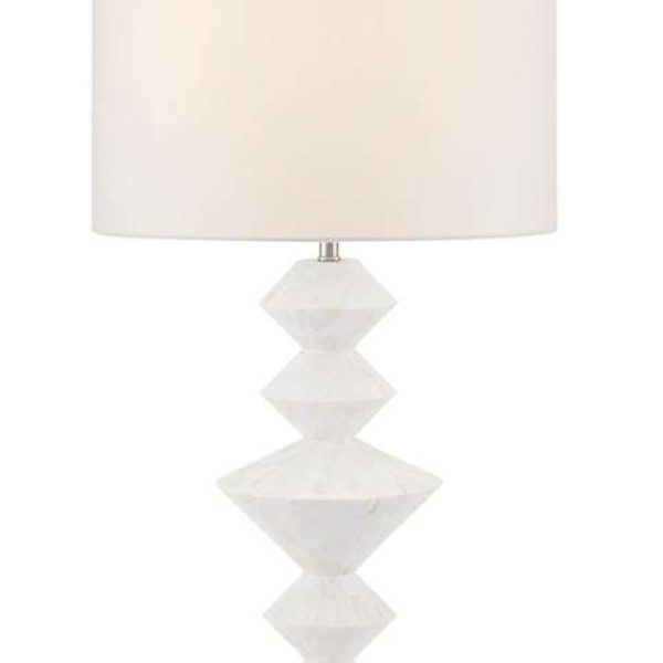 Sheba White Table Lamp